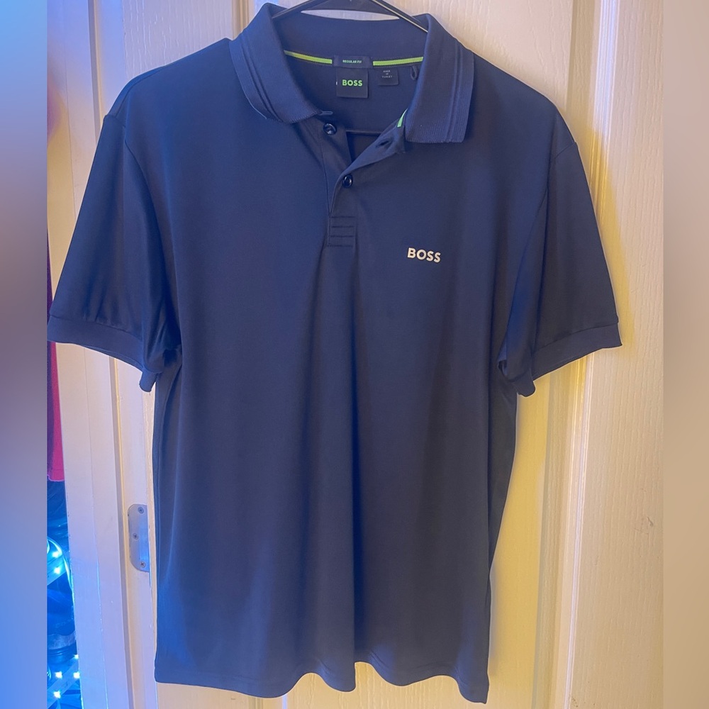 Boss Black Sport Polo Shirt Classic Design